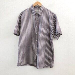 STONE HARBOUR Short Sleeve Button Down Shirt Size XL